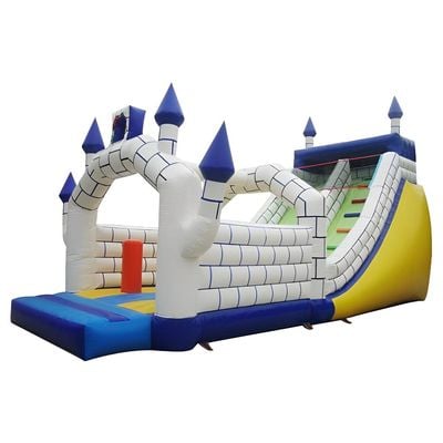 MYTS Snowy White Inflatable Playground Bounce House